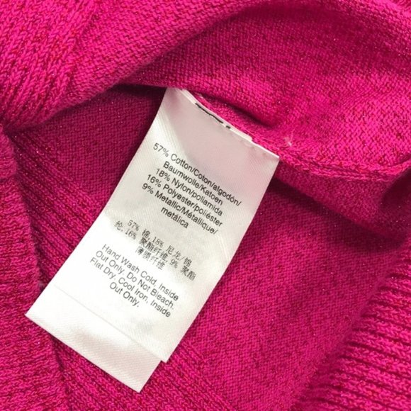 DKNY Metallic-Threaded Embellished Sweater - Picture 5 of 6